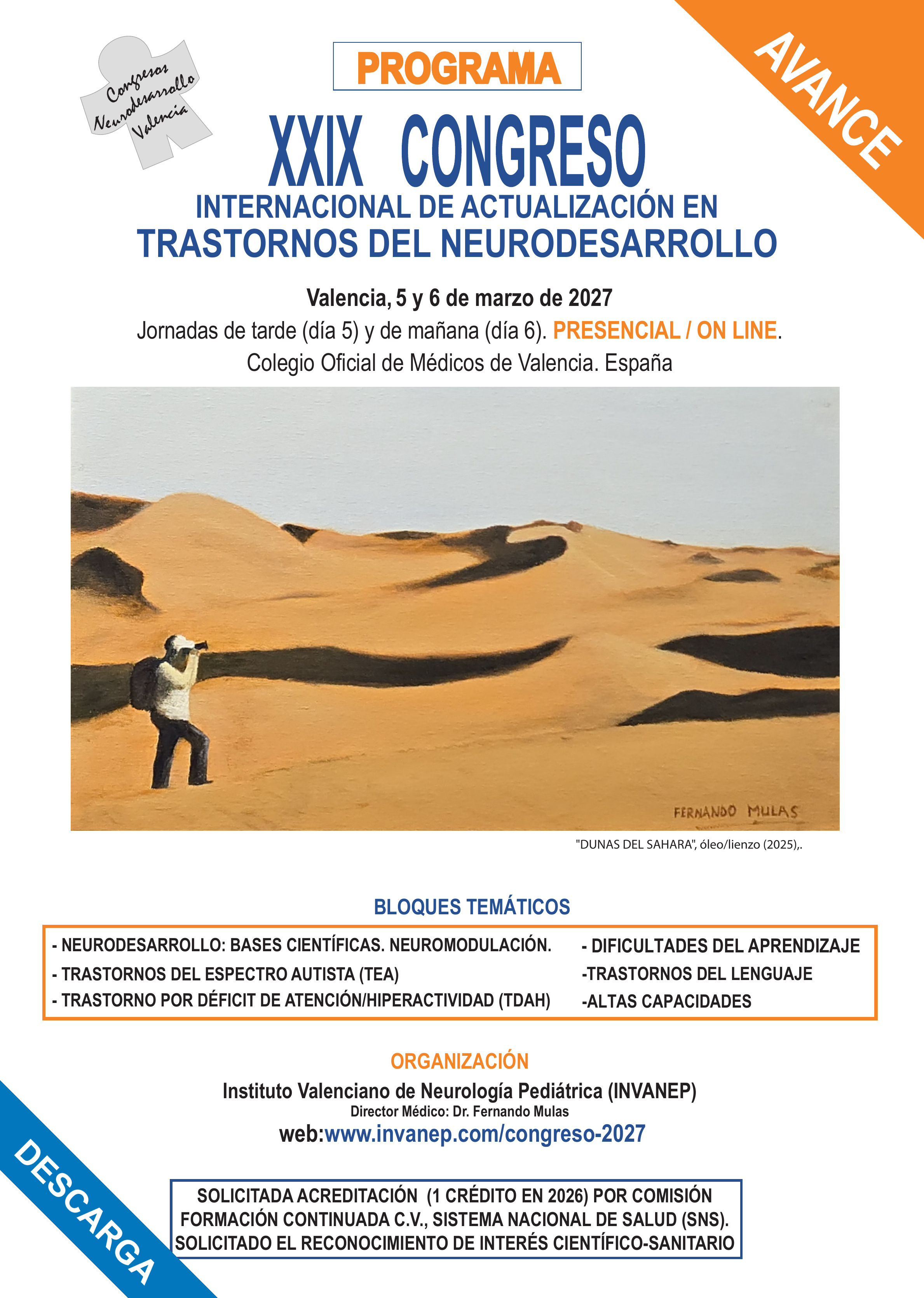 XXIX Congreso Internacional Trastornos del Neurodesarrollo